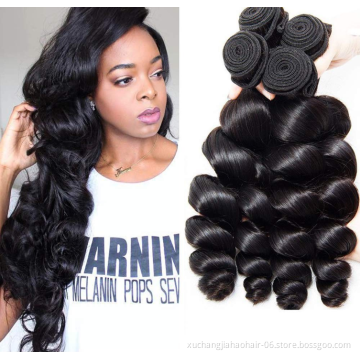 Factory wholesale Dropship 10a Grade 100% Virgin Brazilian Hair 13X4 Lace Frontal And Bundles 100% durable remy human hair